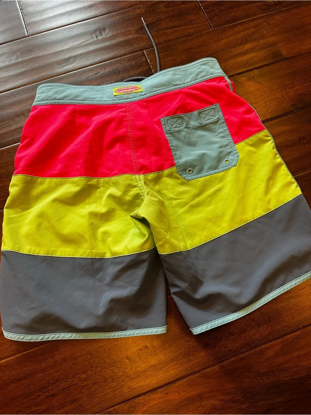 Vineyard Vines Men’s Colorblock Board Shorts in Neon Colors